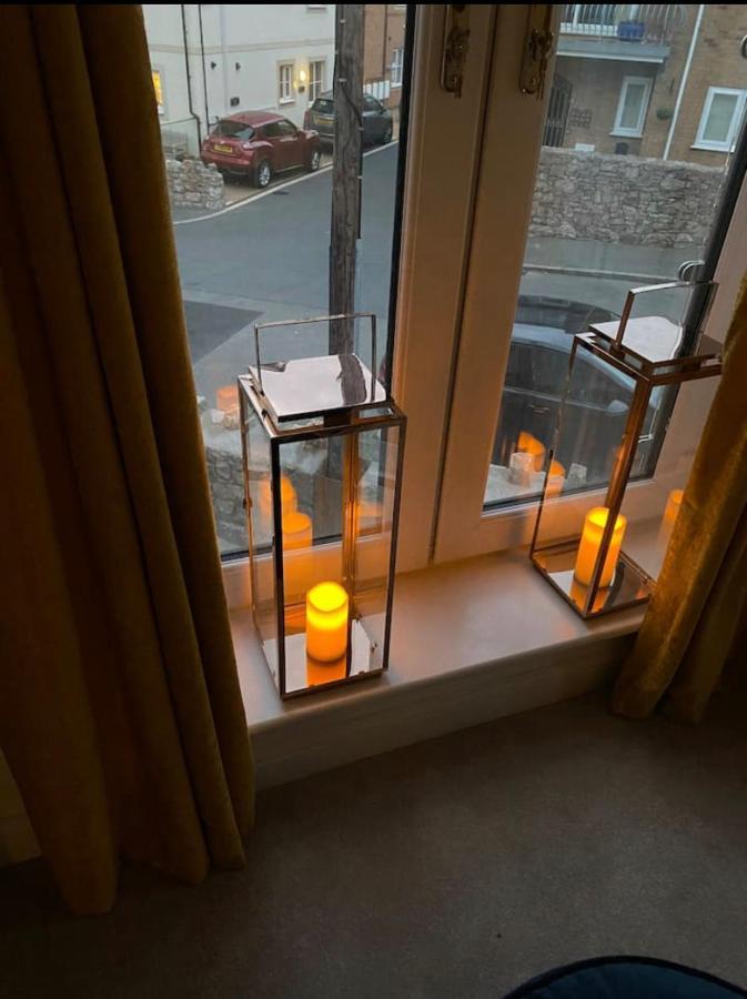 Luxury Modern 1Bed Sea View Apartment Rhôs-on-Sea Exterior foto
